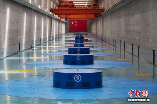 三峡左岸电站。汤伟 摄