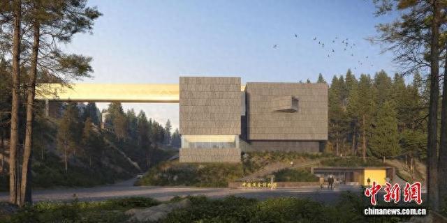 桦甸打造“金色矿业”——中国黄金博物馆效果图。 桦甸市委宣传部供图