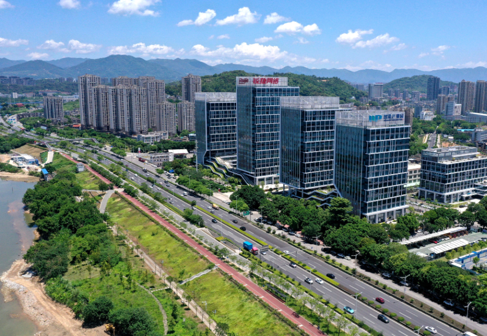 仓山区一景（资料图）。新华社记者 魏培全 摄